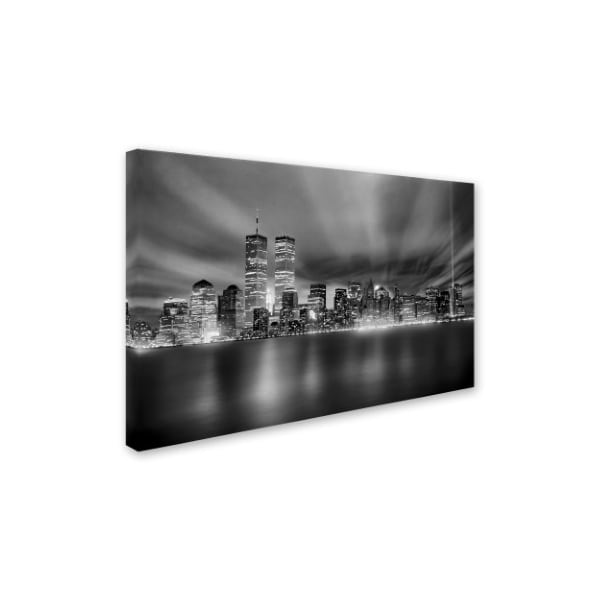 Mike Jones Photo 'Nyc Wtc Skyline Finished' Canvas Art,22x32